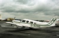 G-KENS @ EGLK - PA-32 Cherokee Six 300 seen at Blackbushe in the Summer of 1979. - by Peter Nicholson