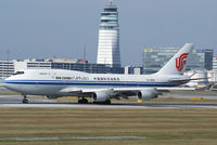 B-2458 @ VIE - Air China Cargo Boeing 747-4J6(BCF) - by Joker767