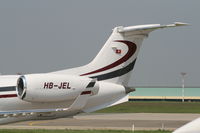 HB-JEL @ EBBR - parked on General Aviation apron - by Daniel Vanderauwera