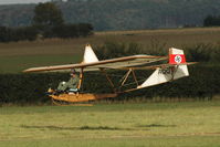 BGA580 @ EGTH - 1. BGA580 at Shuttleworth Evening Air Display Sep 2009