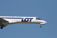 SP-LGG @ EBBR - arrival of flight LO239 to rwy 02 - by Daniel Vanderauwera