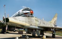 54-2223 @ NEWARK - Ex-French Air Force F-100D as seen at the Newark Air Museum in May 1978. - by Peter Nicholson