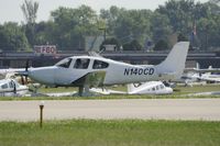 N140CD @ KOSH - Taxi to parking - by Todd Royer