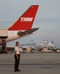 PT-MVC @ MCO - TAM A330-200 - by Florida Metal