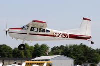 N185JY @ KOSH - Departing OSH on 27 - by Todd Royer