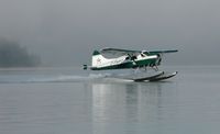 C-FMPT - Take-off from Lac Nominngue QC - by Ross Gunn
