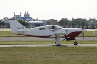 N222PW @ KOSH - Taxi for departure