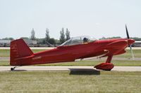 N252MD @ KOSH - Taxi for departure