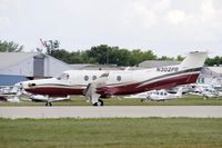 N302PB @ KOSH - Taxi to parking - by Todd Royer