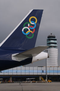 SX-OAJ @ VIE - Olympic A319