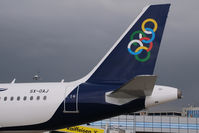 SX-OAJ @ VIE - Olympic A319