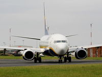 EI-DAL @ EGGP - Ryanair - by Chris Hall