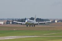 74-0787 @ CID - Shot from the control tower, which is about a mile from the runway 9 threshold. - by Glenn E. Chatfield