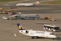 D-ACJF @ VIE - Lufthansa Regional (CityLine) Canadair Regional Jet CRJ100LR - by Joker767