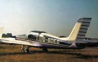 G-BDEB @ BQH - MS.880B Rallye 100ST seen at Biggin Hill in the Summer of 1975. - by Peter Nicholson