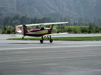 N823K @ SZP - 1993 Ball GREAT LAKES 2T-1AK as NX823K, Kinner R 56, 160 Hp modified for fuel injection, touch & go Rwy 22 - by Doug Robertson