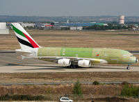 F-WWSZ @ LFBO - C/n 028 - For Emirates as A6-EDJ - by Shunn311