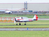 G-YAKN @ EGNR - Displaying at the Airbus families day - by Chris Hall