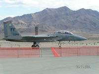 83-0048 @ KLSV - F15 taxying back.....I LOVE the mountains in the background at Nellis!!! - by John1958