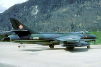 J-4081 @ LSMI - The last WK at Interlaken showed lots of Hunters. What a sight and sound! - by Joop de Groot