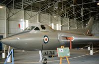 WZ744 @ EGWC - Another view of the Avro 707C research aircraft on display at Cosford in the Summer of 1976. - by Peter Nicholson