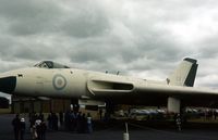 XA900 @ EGWC - Vulcan B.1 with RAF Maintenance serial 7896M and previously with 230 Operational Conversion Unit on display at Cosford in the Summer of 1976. - by Peter Nicholson