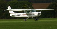 G-BHNA @ EGNF - backtracking for departure - by Paul Lindley