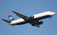 N418US @ MCO - US Airways 737-400 - by Florida Metal