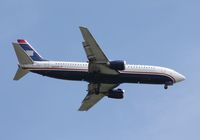 N460UW @ MCO - US Airways 737-400 - by Florida Metal