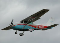 G-WACY @ EGLK - VISITOR FROM WYCOMBE AIR CENTRE ON FINALS FOR RWY 25 - by BIKE PILOT