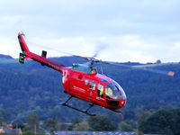 G-WAAS @ EGCW - Wales Air Ambulance Service - by Chris Hall