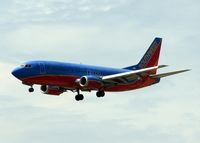 N384SW @ DAL - Landing on runway 18R at Dallas Love Field.