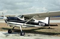 N217DM @ SAT - Cessna A185E Skywagon as seen at San Antonio in October 1979. - by Peter Nicholson