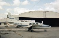 N9784Q @ SAT - Seen a year earlier, this Aerostar was still resident at San Antonio in October 1979. - by Peter Nicholson