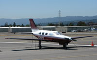 N26PG @ SQL - 1990 Piper PA 46-350P visiting from Montana - by Steve Nation