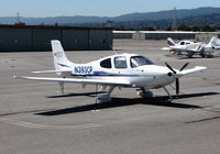 N393CP @ SQL - Locally-based 2008 Cirrus Design Corp SR20 - by Steve Nation