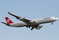 TC-JIK @ EDDF - Turkish Airlines A340-300