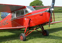 G-ADKC @ EGHP - ONE OF FOUR HORNET MOTH'S AT POPHAM'S DEHAVILLAND FLY-IN - by BIKE PILOT