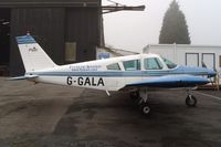 G-GALA @ EGTR - Taken on a quiet cold and foggy day. With thanks to Elstree control tower who granted me authority to take photographs on the aerodrome. Previously G-AYAP. Operated by Flyteam Aviation. - by Glyn Charles Jones