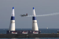 N19ZE - Red Bull Air Race Barcelona 2009 - Yoshihide Muroya - by Juergen Postl