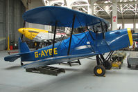 G-AYGE @ EGSU - Stampe SV4C at Imperial War Museum Duxford - by Terry Fletcher