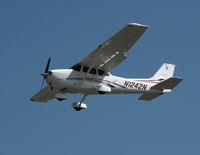 N1242N @ KPAO - Locally-based 2006 Cessna 172S on final - by Steve Nation