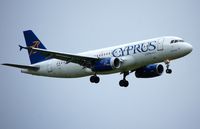 5B-DBC @ EHAM - Cyprus Airbus landing in Bad Wether - by Jan Lefers