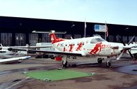 HB-FON @ EDNY - Pilatus PC-12 at the Aero 1999, Friedrichshafen - by Ingo Warnecke