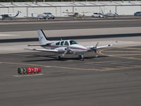 N3820M @ KSMO - N3820M crossing the runway - by Torsten Hoff