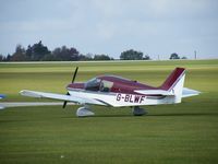 G-BLWF @ EGBK - Robin HR100 visiting Sywell