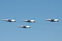 46-5728 @ RJNA - Blue Impulse formation heading to Gifu Air Base. - by J.Suzuki