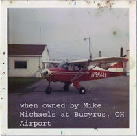 N3544A @ BUCYRUS - At the Bucyrus ohio airport 1972 - by Mike Michaels