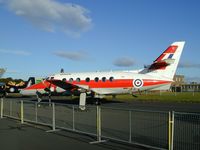 XX500 @ EGQL - Jetstream T.1, callsign Cranwell 62, of 45[R] Squadron in the static park of the 2001 Leuchars Airshow. - by Peter Nicholson