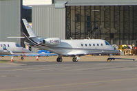 EC-KMS @ EGGW - G150 at Luton - by Terry Fletcher